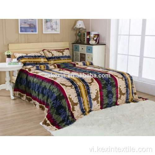 Bộ chăn ga gối flannel siêu mềm dày 300gsm